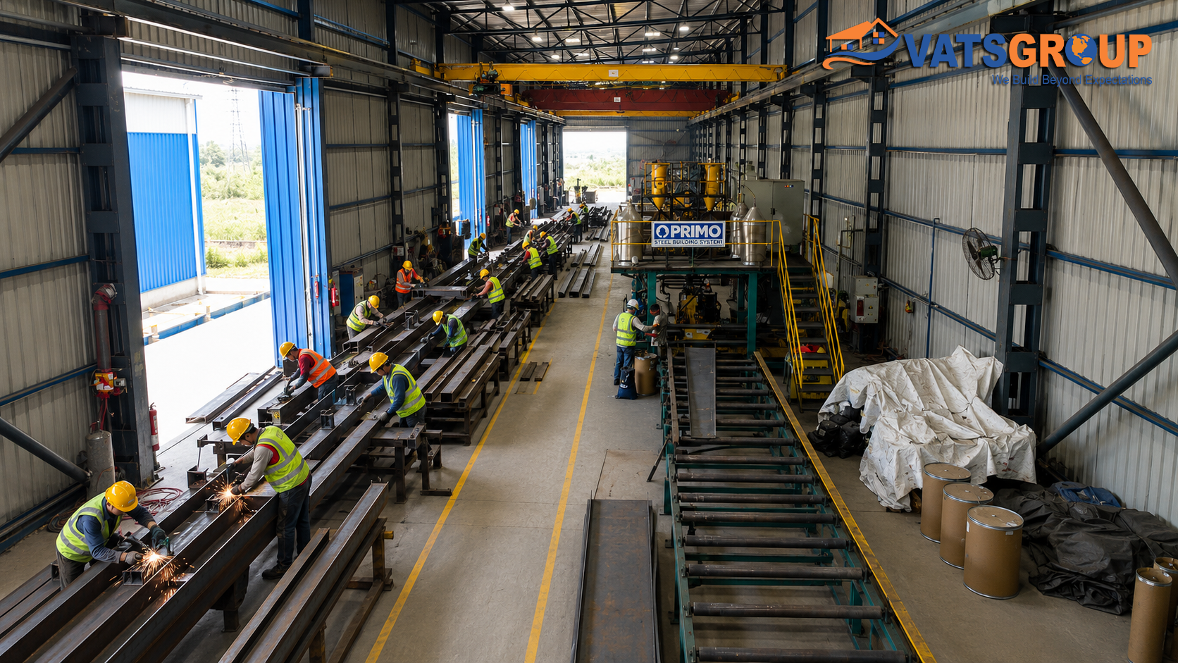 Automatic Beam Welding Gantry